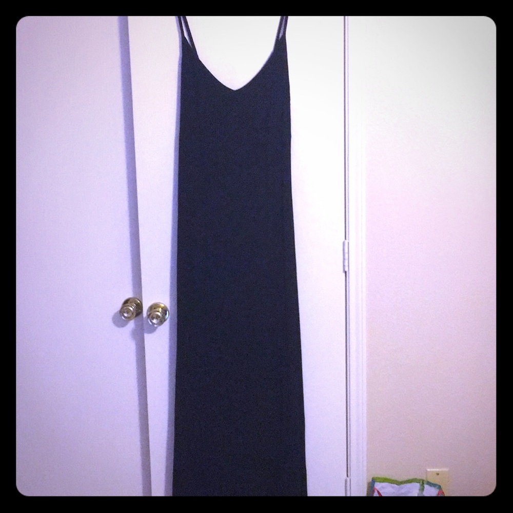 Old Navy Black Maxi Dress
